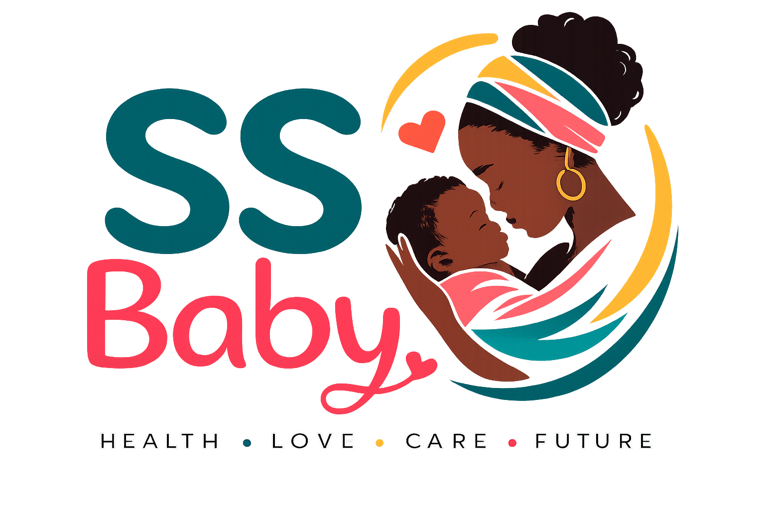 SS Baby mother and child logo